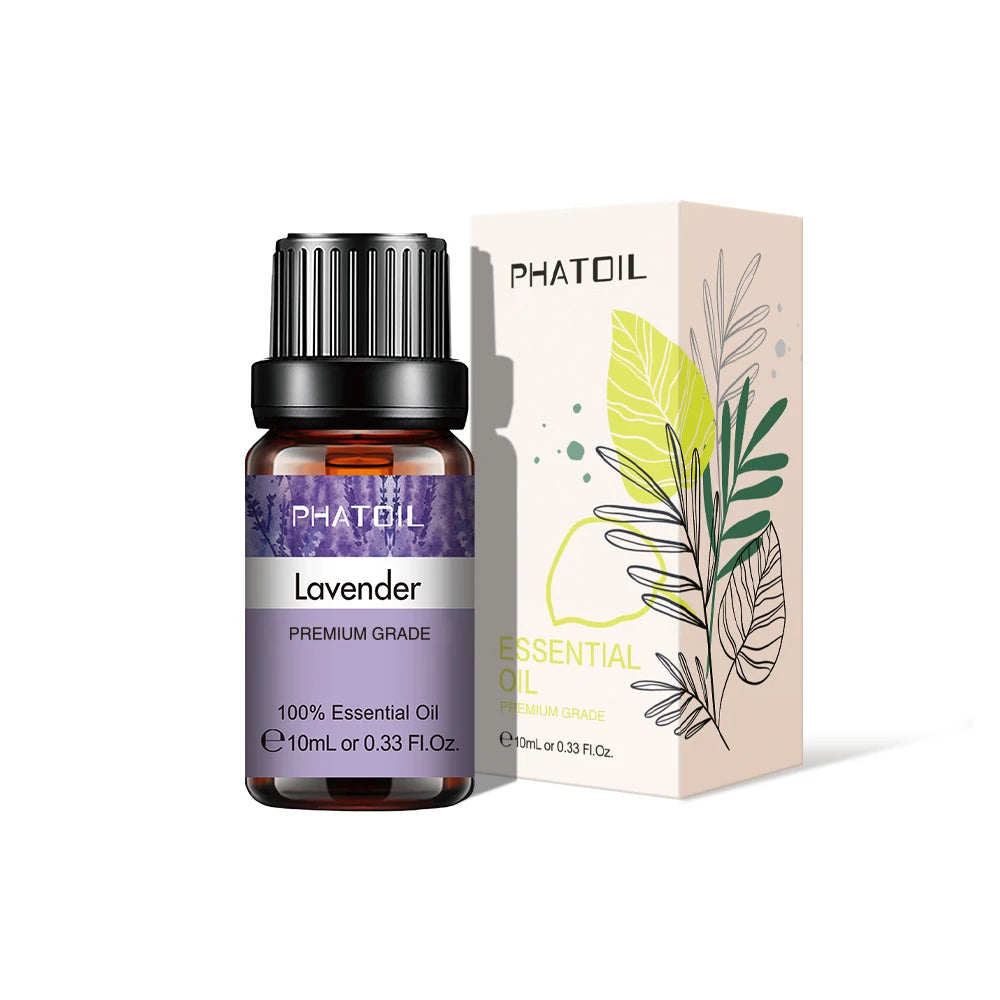 PHATOIL 10ml Pure Natural Essential Oil – Air Freshener Refill for Diffusers & Humidifiers