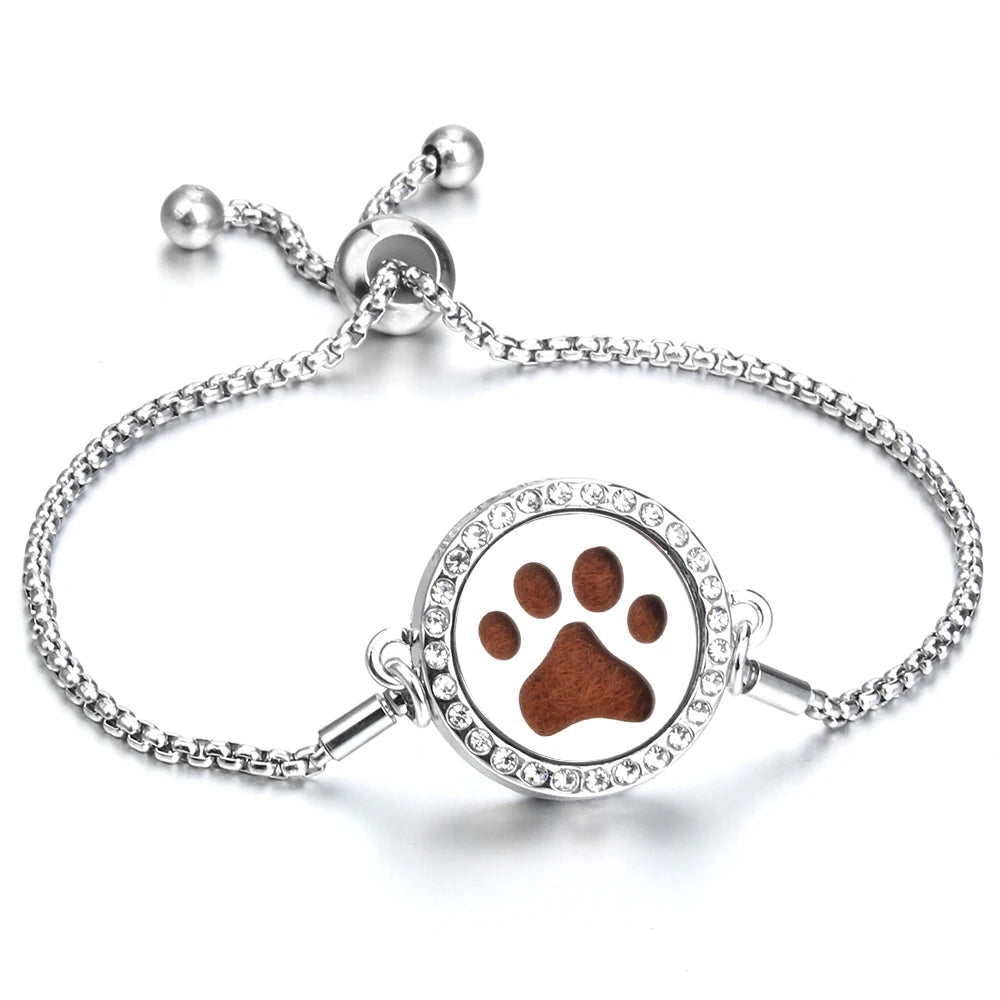 Adjustable Aromatherapy Bracelet – Aroma Perfume Essential Oil Diffuser Jewelry