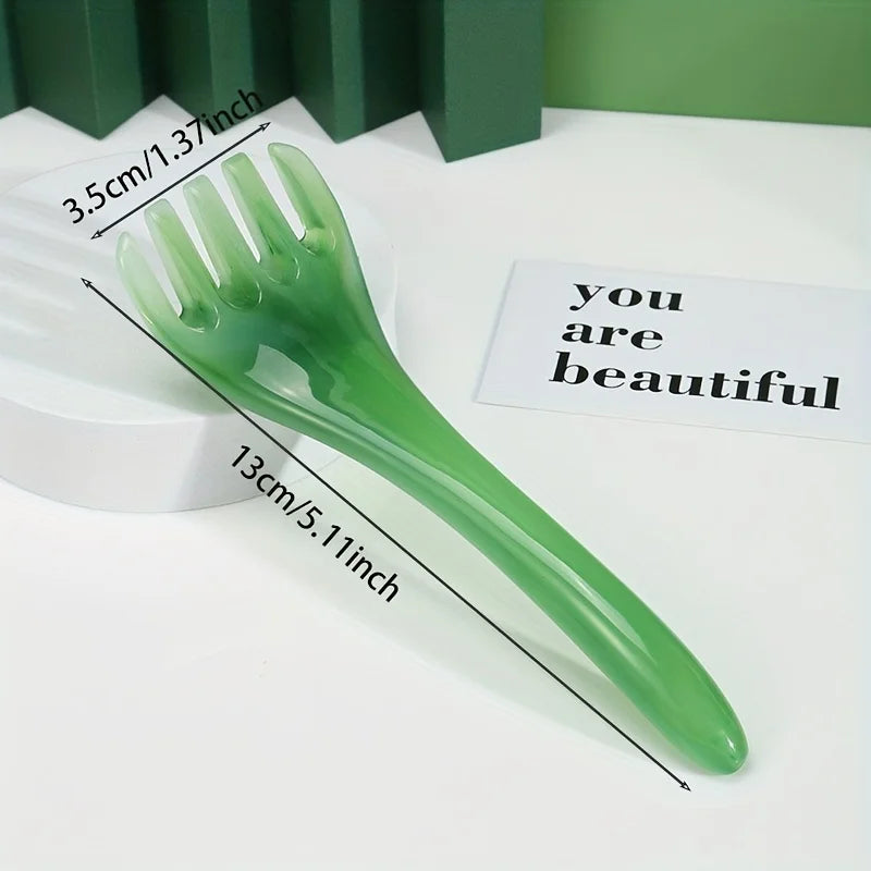 5-Claw Head Massager Comb Set (4pcs)