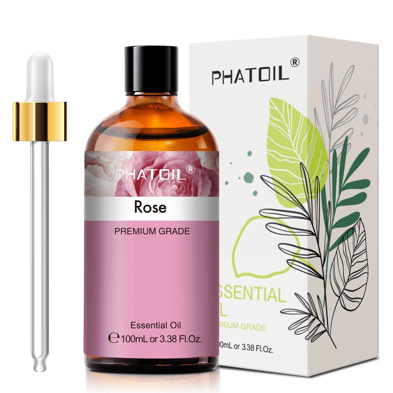 PHATOIL 100ml Essential Oil – Natural Plant Aromatherapy Fragrance
