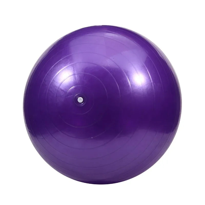 Durable PVC Yoga Ball with Textured Grip, Pump Can Be Selected 45/25cm