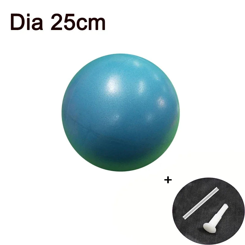 Durable PVC Yoga Ball with Textured Grip, Pump Can Be Selected 45/25cm