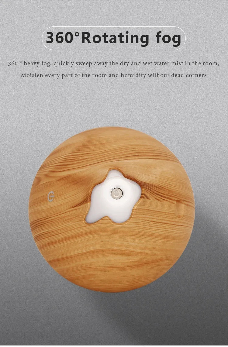 Aromatherapy Essential Oil Diffuser with Remote Control