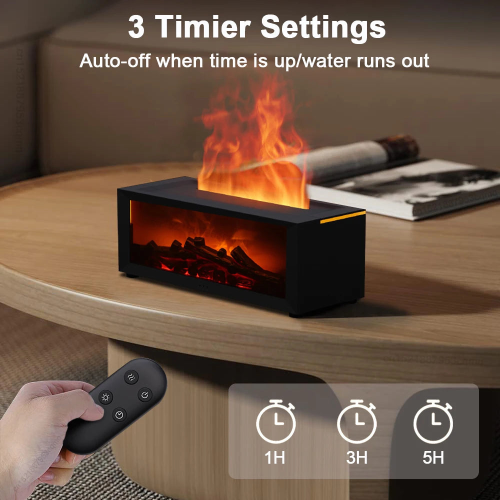Aroma Humidifier with LED Light & Remote Control