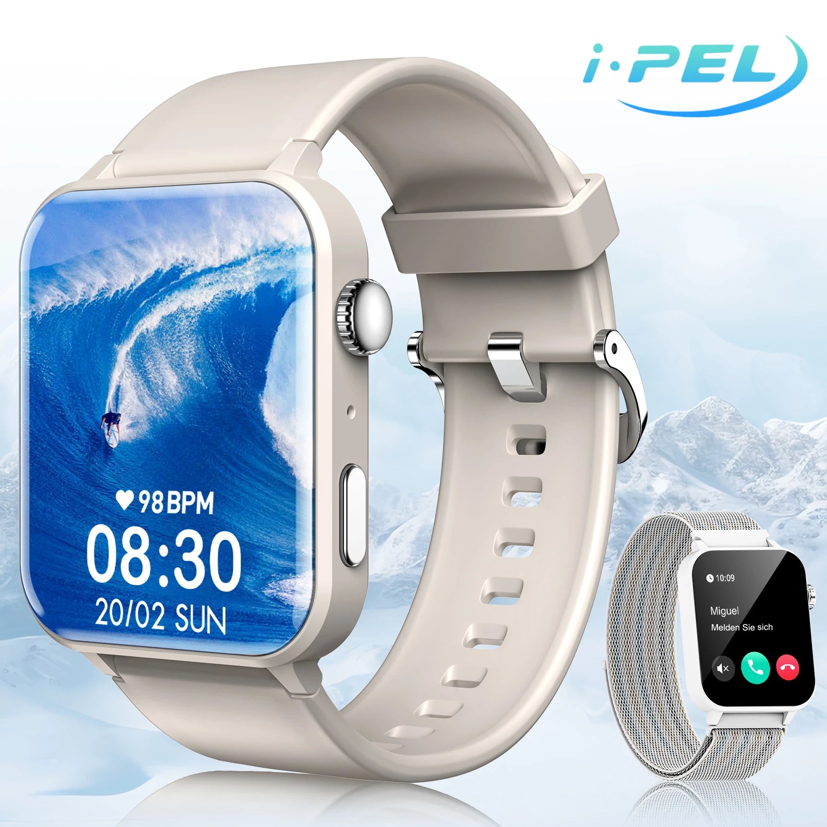 Baolubao 1.85" Smartwatch Fitness Tracker