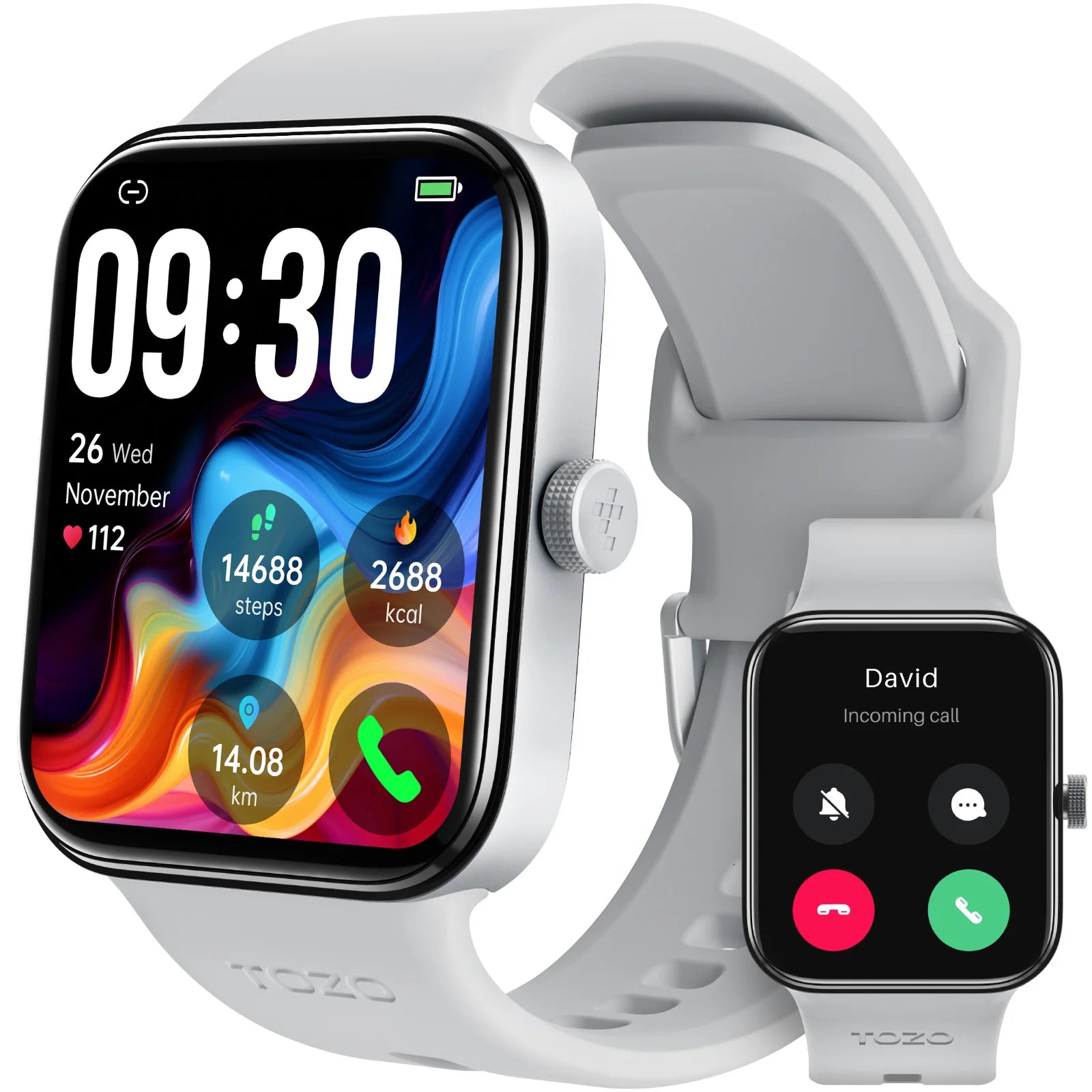 S4 AcuFit Smartwatch 1.78" AMOLED Screen