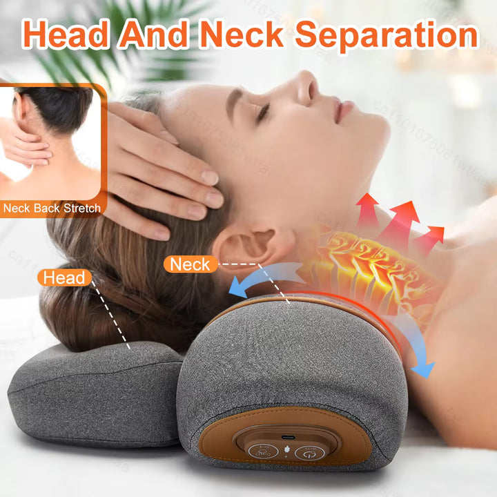 3 In 1 Neck Massager & Traction Pillow