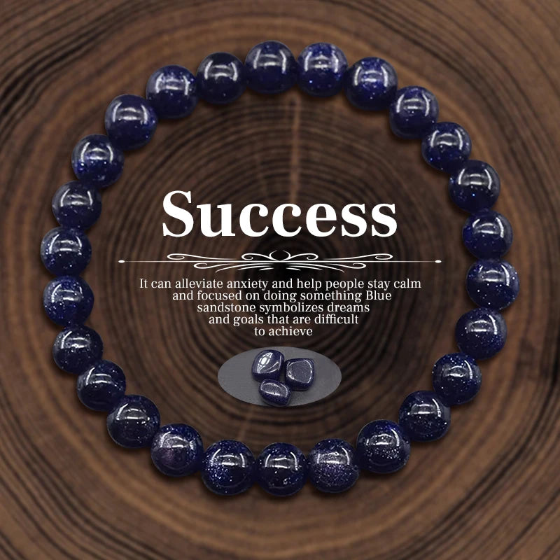 Natural Stone Beads Healing Bracelet for Men & Women