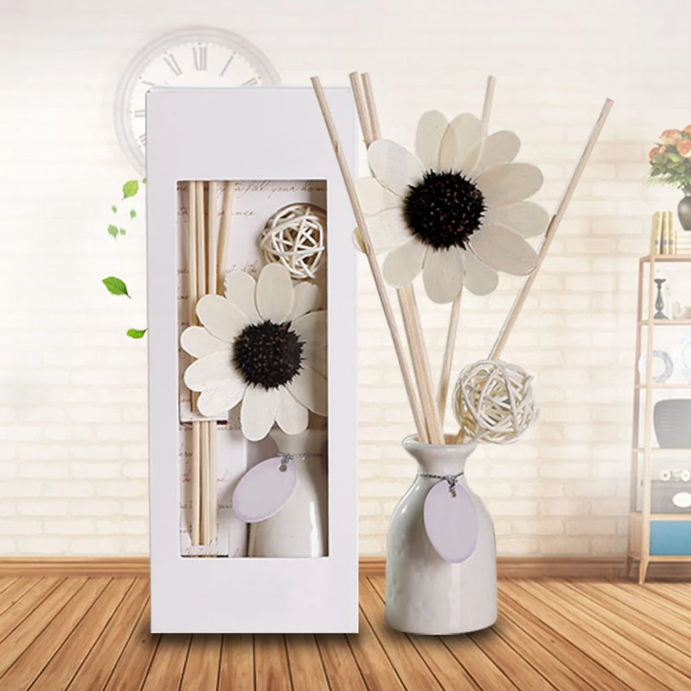 Aromatherapy Reed Diffuser Set with Fragrance