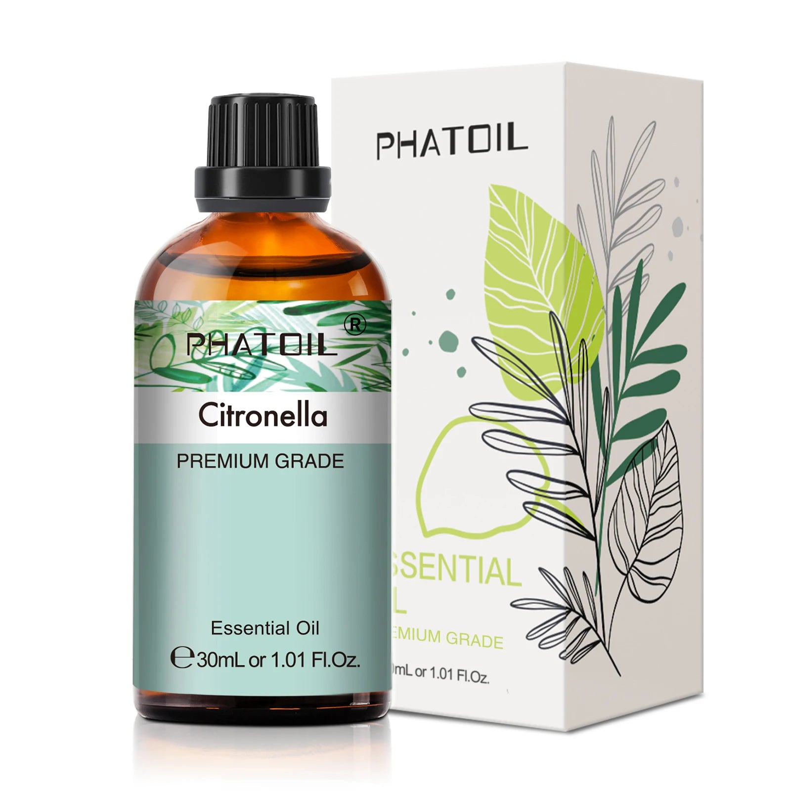 PHATOIL 30ml Essential Oils – Aromatherapy Scents for Diffusers, Candles & DIY
