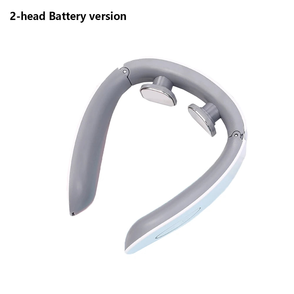 Portable Smart Neck Massager – USB Rechargeable Deep Tissue Cervical Relief Device