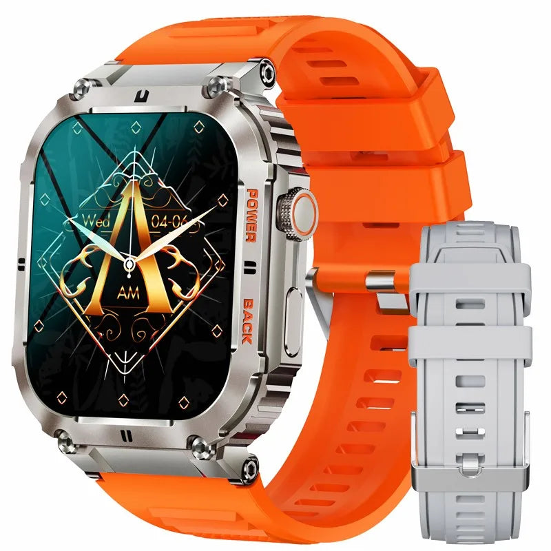 LIGE 1.96” Bluetooth Call Smartwatch for Men