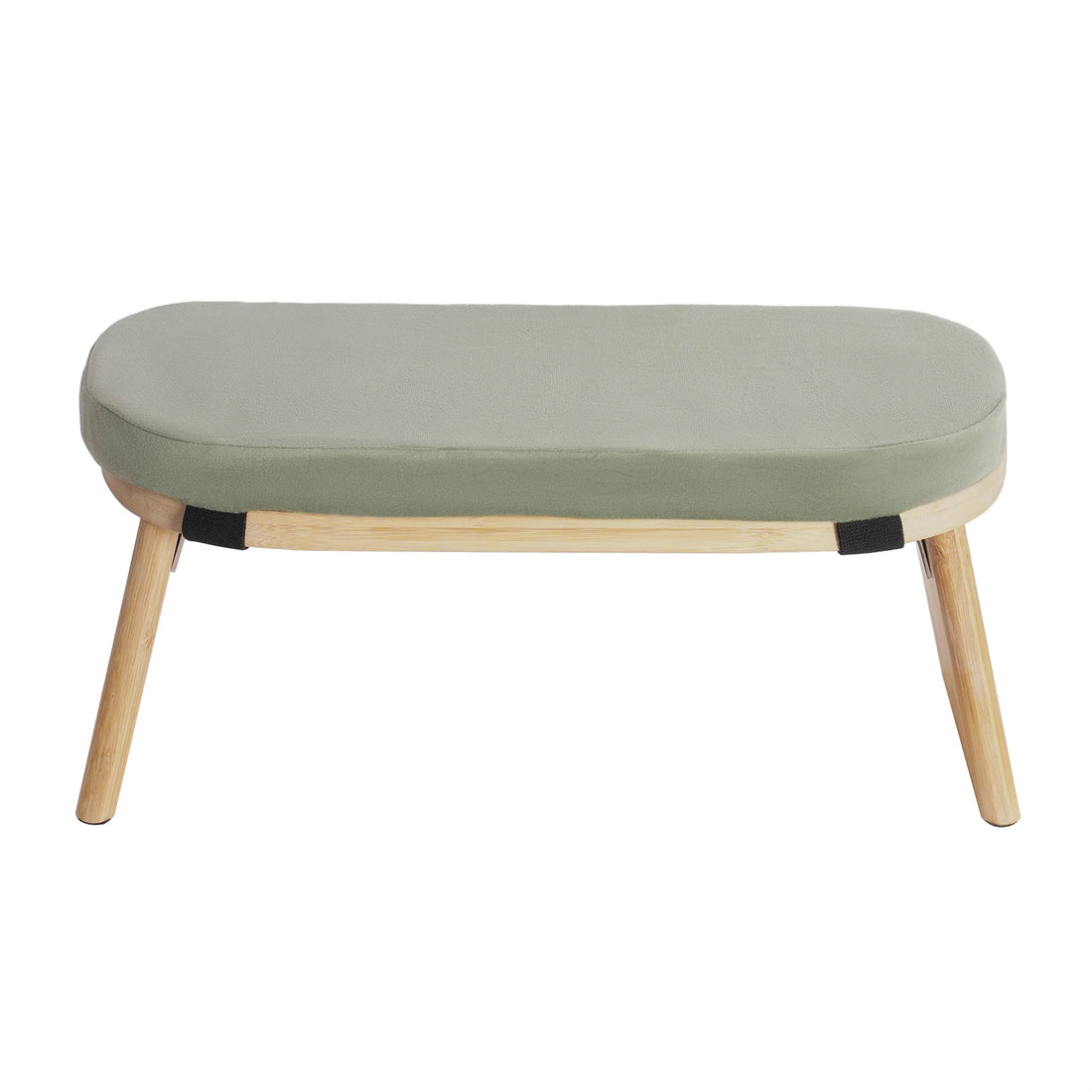 Foldable Bamboo Kneeling Bench for Meditation