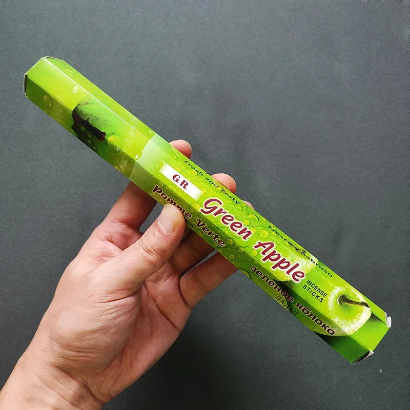 20 Sticks Indian Incense – White Sage, Lavender, Sea Breeze & More for Meditation & Yoga