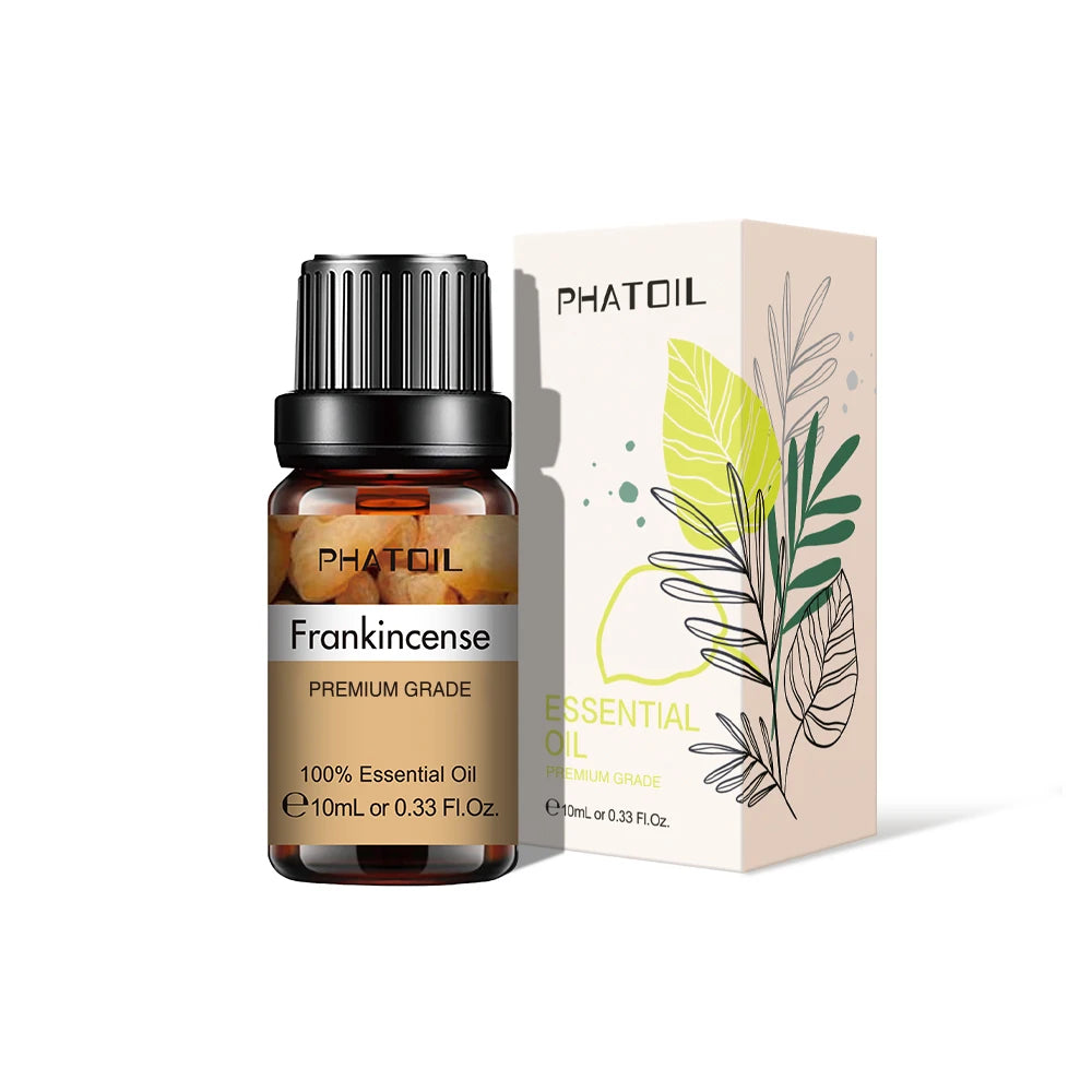 PHATOIL 10ml Pure Natural Essential Oil – Air Freshener Refill for Diffusers & Humidifiers