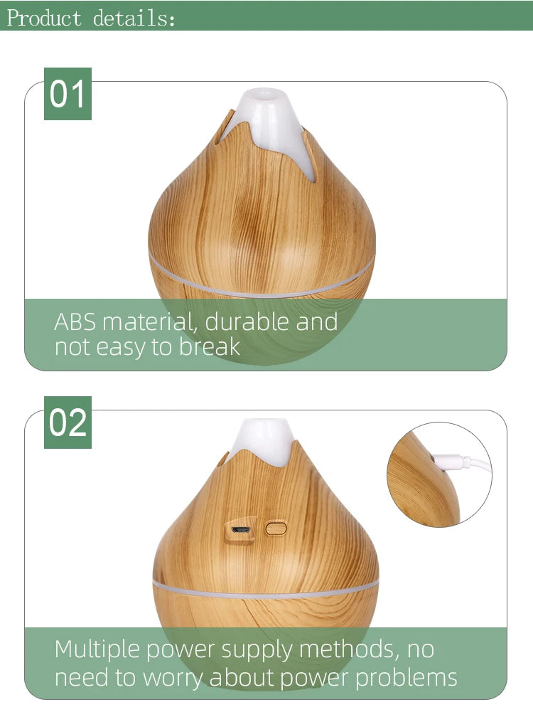 Aromatherapy Essential Oil Diffuser with Remote Control