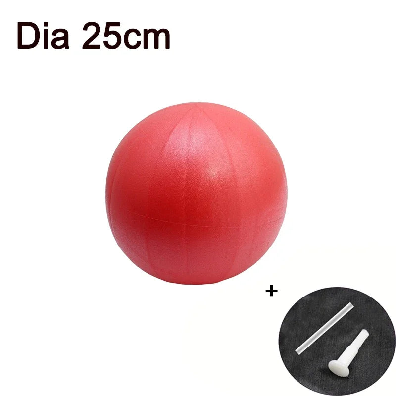 Durable PVC Yoga Ball with Textured Grip, Pump Can Be Selected 45/25cm