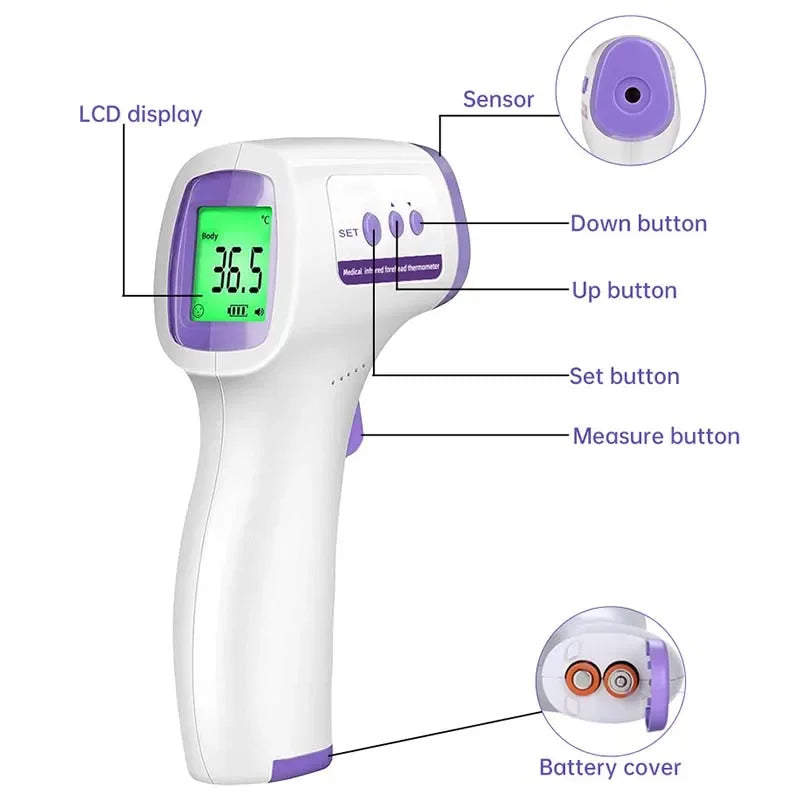 Digital Arm Blood Pressure Monitor – LCD Portable BP Meter