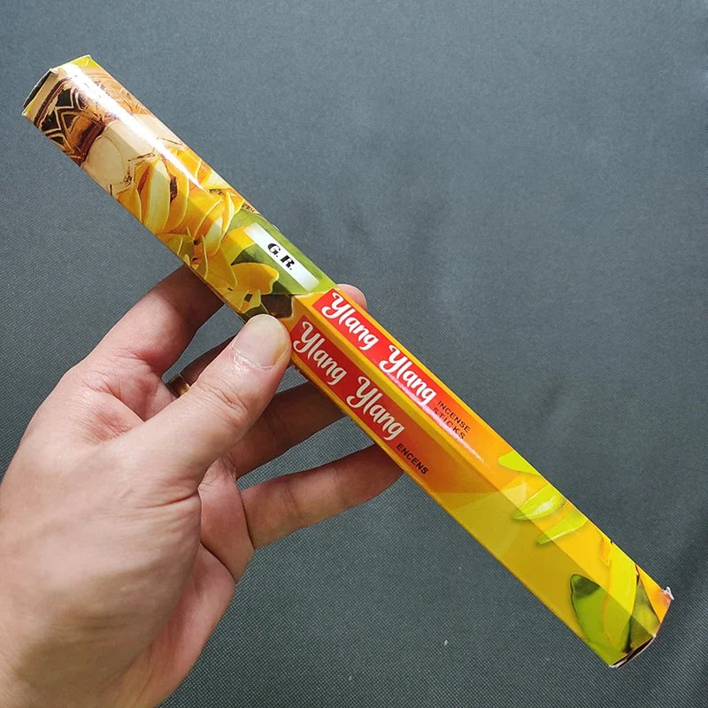 20 Sticks Indian Incense – White Sage, Lavender, Sea Breeze & More for Meditation & Yoga