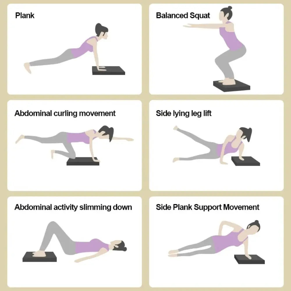 NBR Sports Balance Pad – High-Density Yoga & Fitness Support Cushion