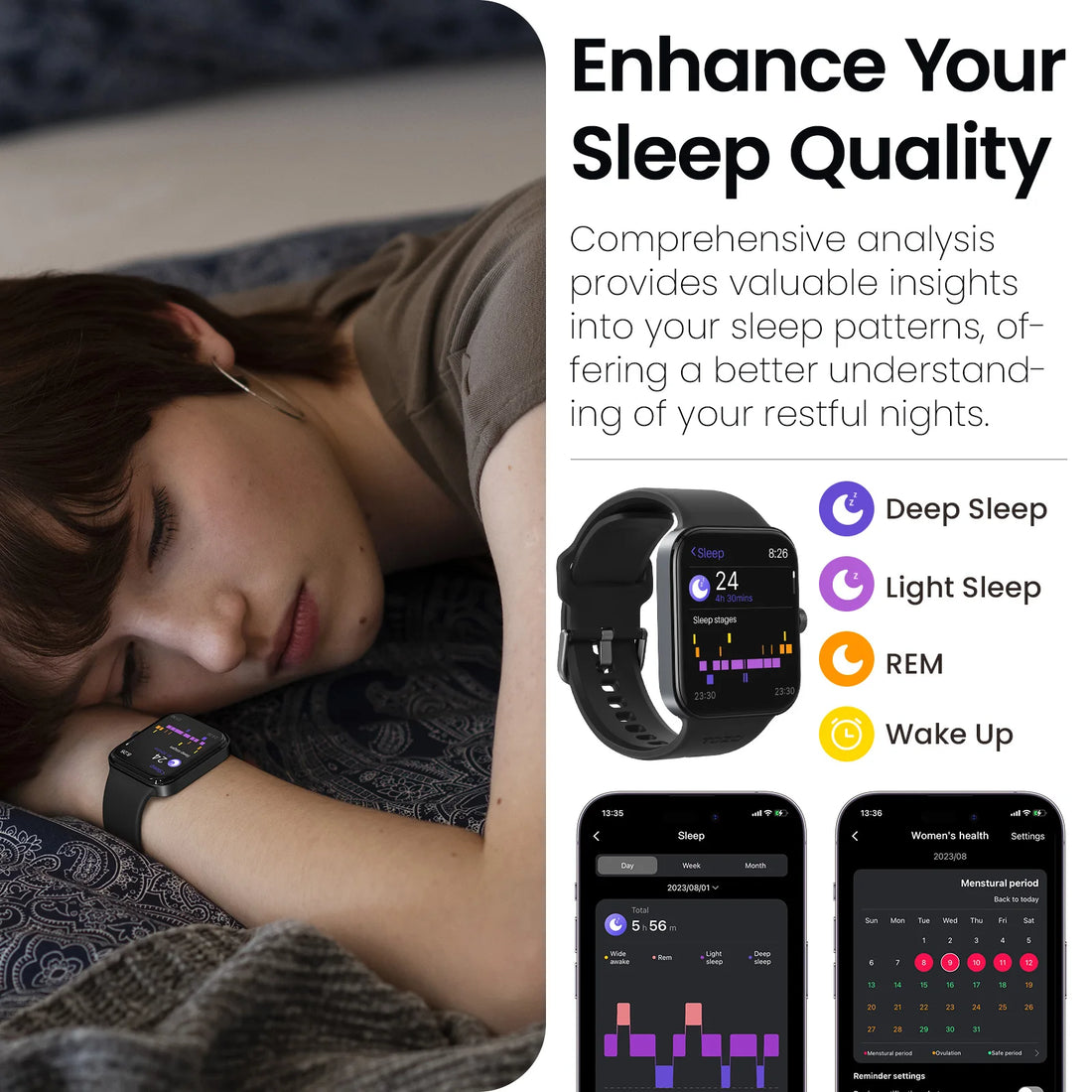 TOZO S4 AcuFit Smartwatch 1.78" AMOLED Screen
