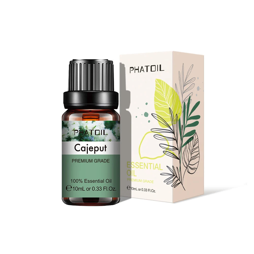 PHATOIL 10ml Pure Natural Essential Oil – Air Freshener Refill for Diffusers & Humidifiers