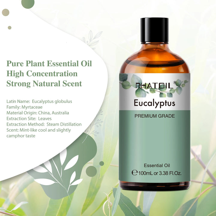 PHATOIL 100ml Essential Oil – Natural Plant Aromatherapy Fragrance