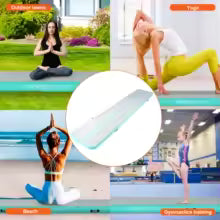 Inflatable Gymnastics Tumbling Mat with Electric Pump
