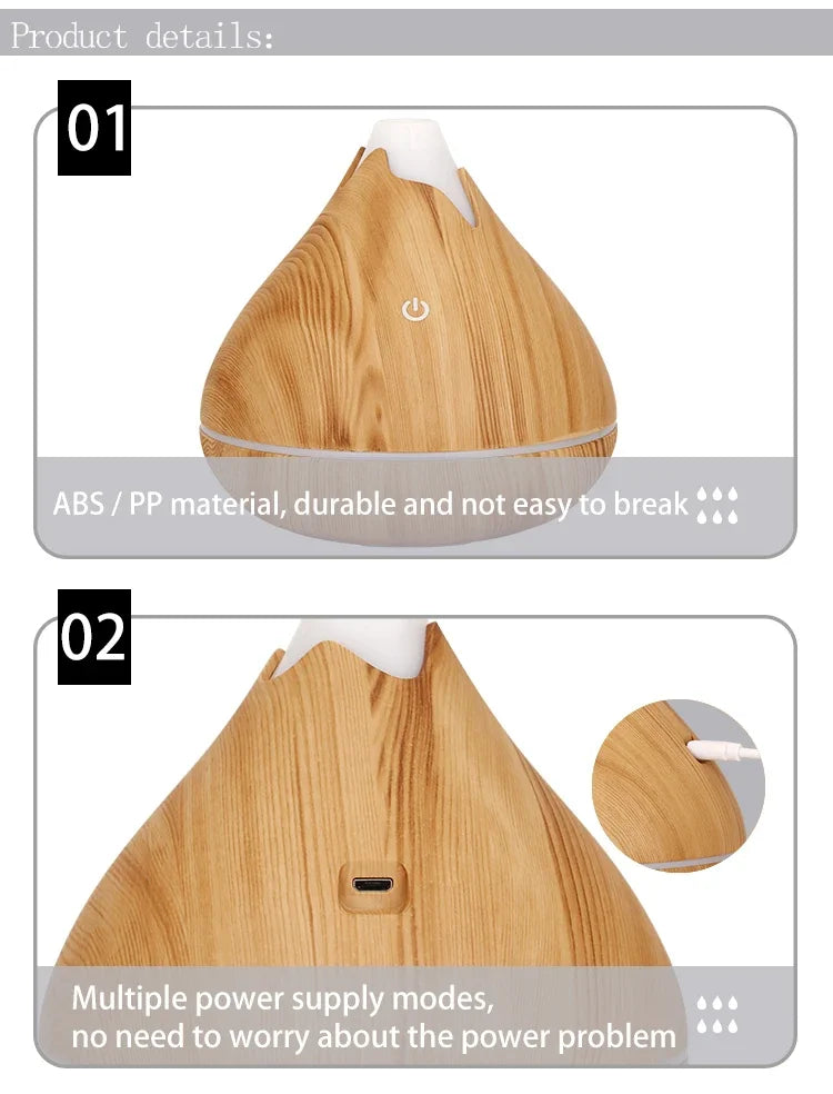 Aromatherapy Essential Oil Diffuser with Remote Control