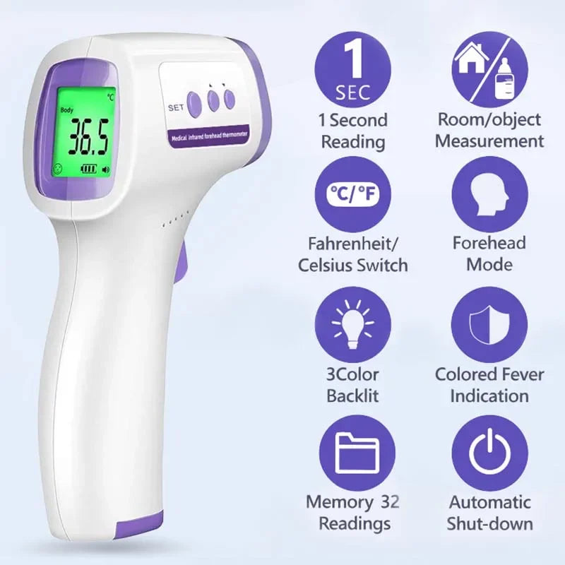 Digital Arm Blood Pressure Monitor – LCD Portable BP Meter