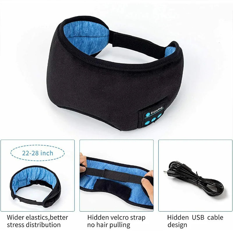 Bluetooth Sleep Eye Mask with Earphones