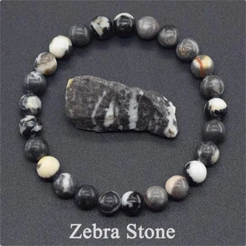 Natural Stone Beads Healing Bracelet for Men & Women