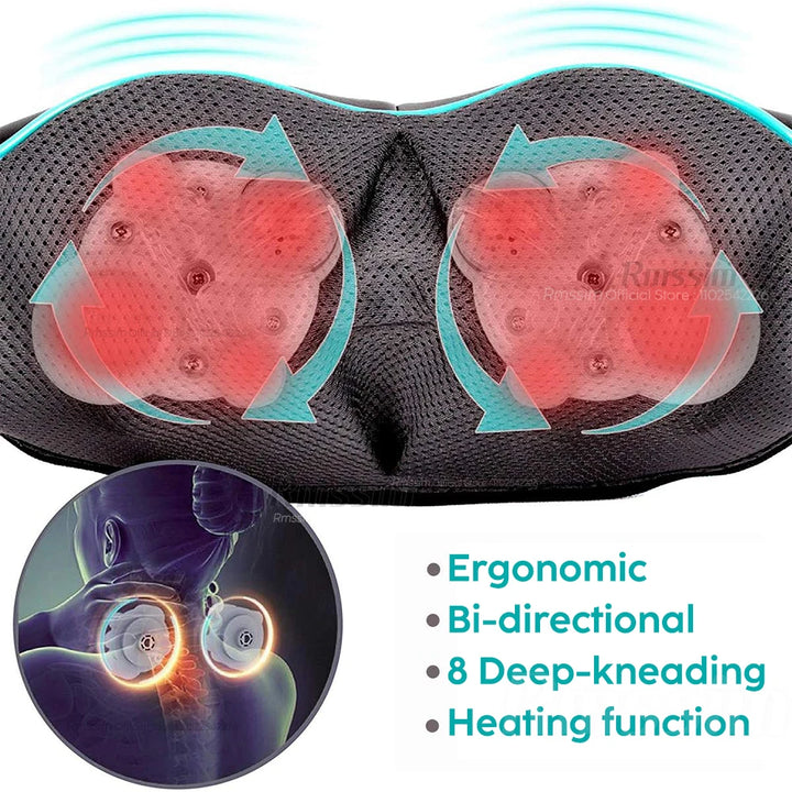Heated Shiatsu Neck & Shoulder Massager