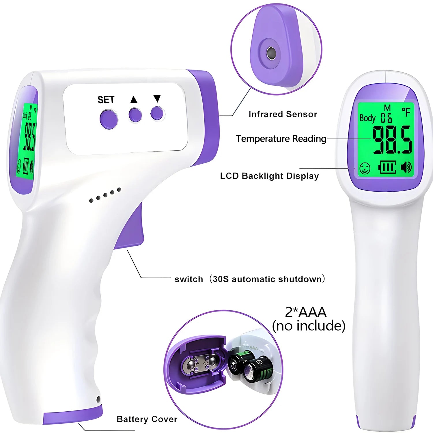 Industrial Digital Thermometer – Non-Medical Temperature Measuring Tool
