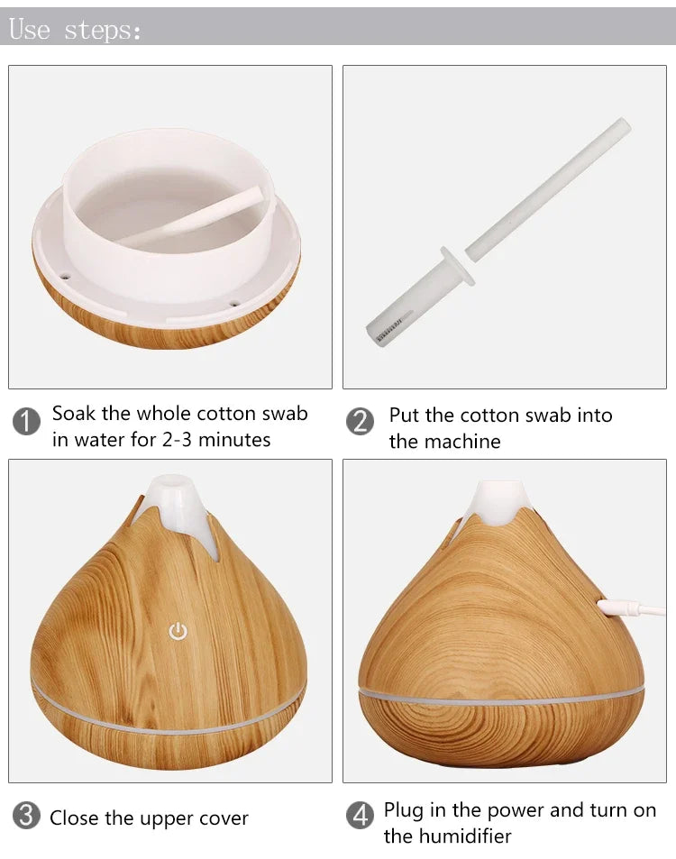 Aromatherapy Essential Oil Diffuser with Remote Control