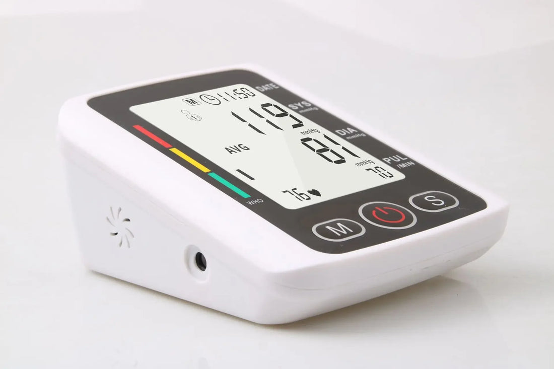 Digital Arm Blood Pressure Monitor – LCD Portable BP Meter