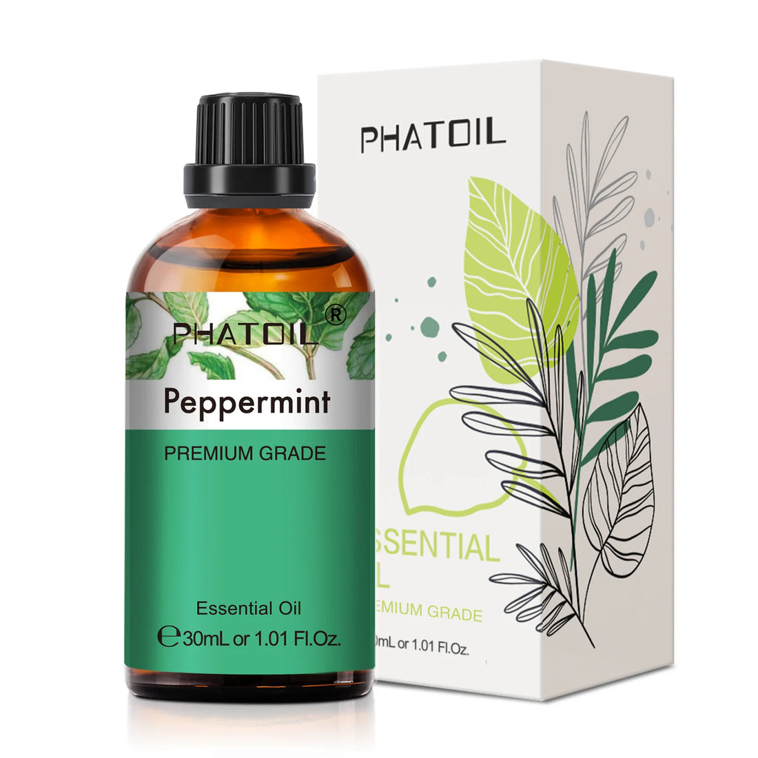 PHATOIL 30ml Essential Oils – Aromatherapy Scents for Diffusers, Candles & DIY