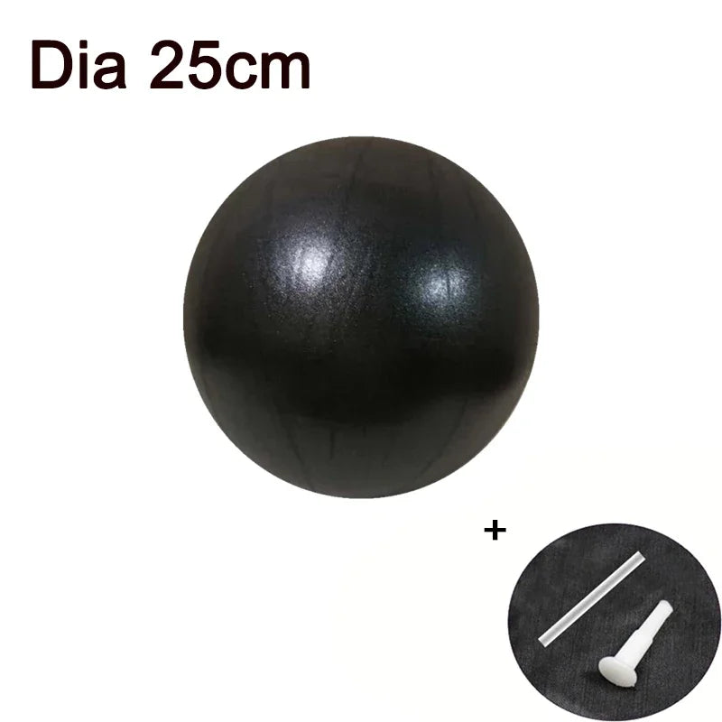 Durable PVC Yoga Ball with Textured Grip, Pump Can Be Selected 45/25cm