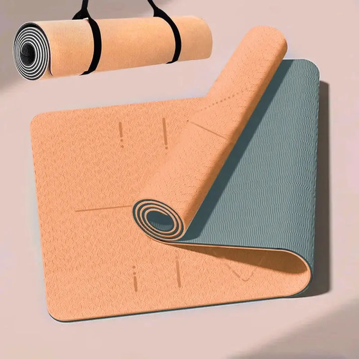 WESTTUNE Non-Slip Yoga Mat with Strap & Bag