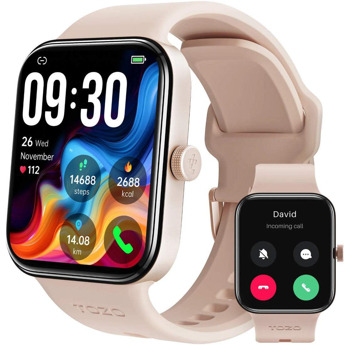 TOZO S4 AcuFit Smartwatch 1.78" AMOLED Screen