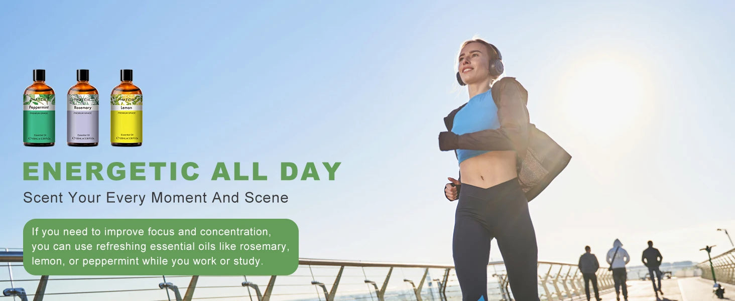 PHATOIL 100ml Essential Oil – Natural Plant Aromatherapy Fragrance