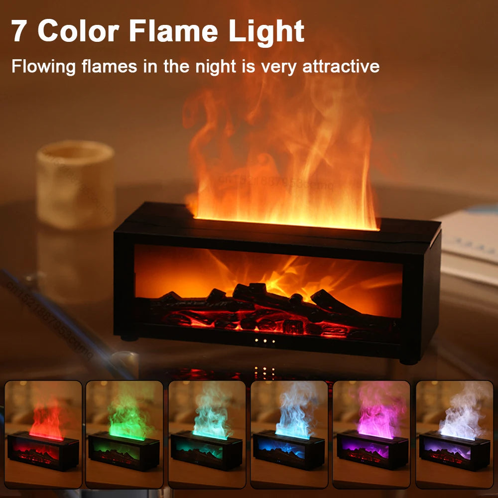 Aroma Humidifier with LED Light & Remote Control