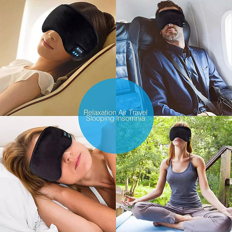 Bluetooth Sleep Eye Mask with Earphones