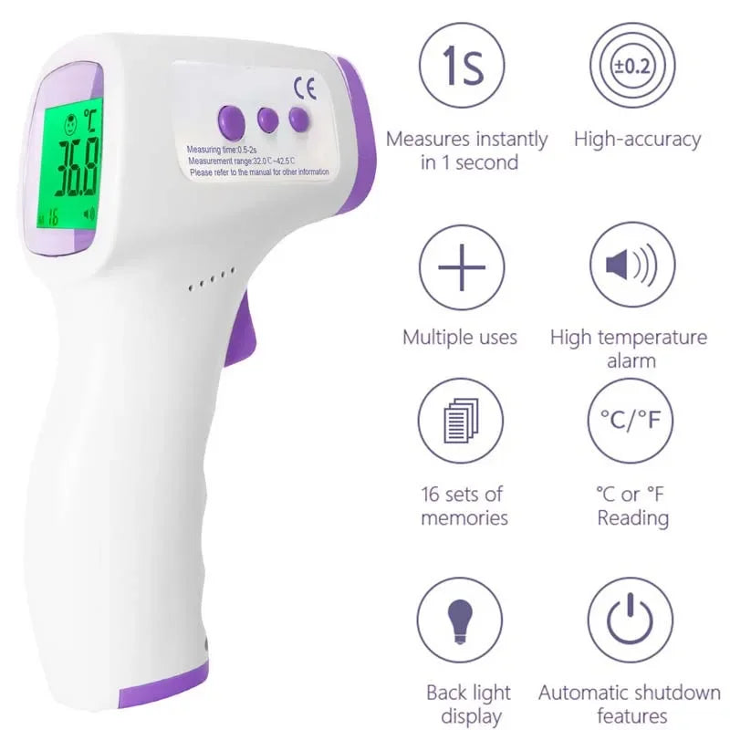 Digital Arm Blood Pressure Monitor – LCD Portable BP Meter