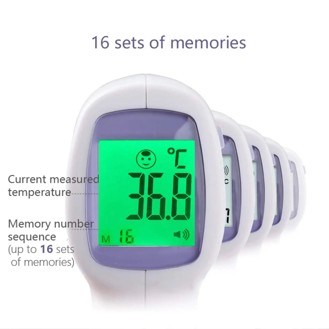 Digital Arm Blood Pressure Monitor – LCD Portable BP Meter